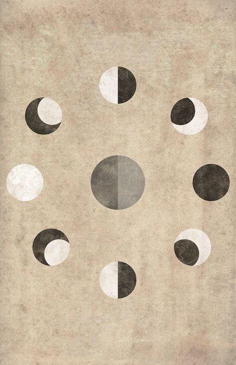 Moon Phases Art, Tattoo Moon, Moon Cycle, Lunar Cycle, Moon Cycles, Trendy Tattoos, Moon Art, Moon Child, Moon Tattoo