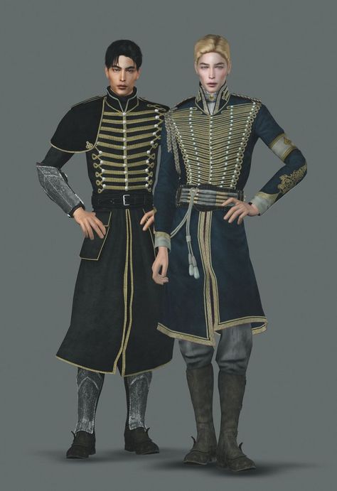 The Order 1886, Mods Sims 4, Sims 4 Cheats, Sims Medieval, Maxis Match Cc, Royal Clothes, King Outfit, Cc Mods, Medieval Clothes