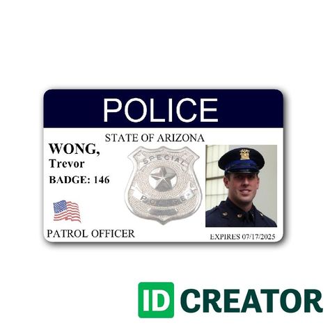 Fbi Badge Template, Id Card Png, 2x2 Picture, Money Poster, Law Enforcement Badges, Badge Maker, Security Logo, Driving Permit, Badge Template