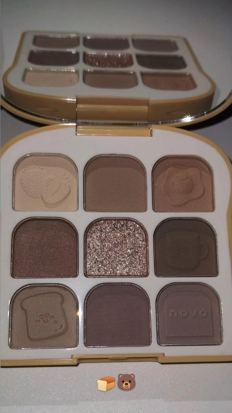 Novo Eyeshadow Palette, Novo Cosmetics, Novo Eyeshadow, Skin Improvement, Honkai Impact, K Beauty, Skincare Makeup, My Makeup, Makeup Collection