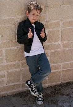 50s Costume on Pinterest | Grease Costumes, Teen Costumes and Plus ... 50s Dress Up Day At School, 50s Dress Up Day, Kids 50s Costume, 50s Dress Up, 50s Halloween Costumes, Sock Hop Outfits, Decade Outfits, Sock Hop Costumes, Decades Outfits