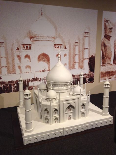 Taj Mahal Taj Mahal Model School Project, Taj Mahal Inspiration Board, Taj Mahal Architecture Drawing, Taj Mahal Clipart, Taj Mahal Blueprint, Taj Mahal Model, Architecture Cake, Taj Mahal Art, India Decor