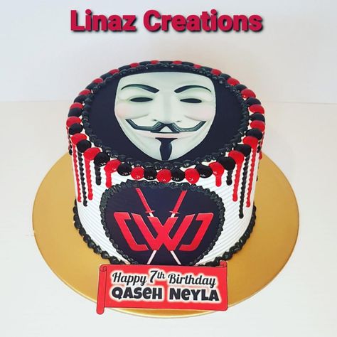 CUSTOMISED SPY NINJA THEME CAKE Need a CUSTOMISED CAKES? Contact us at 86069748 (Lina) 92704523 (Naz) #linazcreations #birthdaycake #edibleimagecake #customisedcake #customisedcupcakes #freshcreamcake #weddingcake Ninja Cake Ideas, Ninja Cake, Ninja Theme, Customised Cakes, Edible Image Cake, Theme Cake, Fresh Cream, 8th Birthday, Themed Cakes