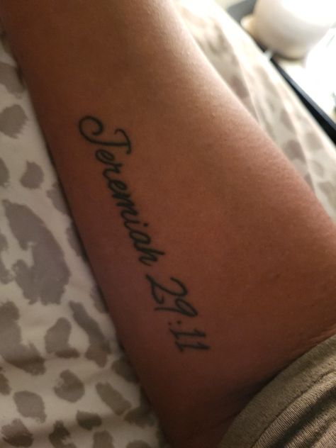 Jerimiah 29:11-12 Tattoo, Jermiah29:11 Tattoo, Jeremiah Tattoo, Jeremiah 29 11 Tattoo, Bible Tattoo, Biblical Tattoos, 12 Tattoos, Jeremiah 33:3, Bible Verse Tattoos