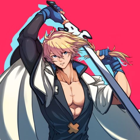 Ky Kiske Guilty Gear Strive, Ky Kiske, Guilty Gear Strive, Gear 2, Catholic Priest, Guilty Gear, Anime Wallpaper, Anime Boy, Cool Art