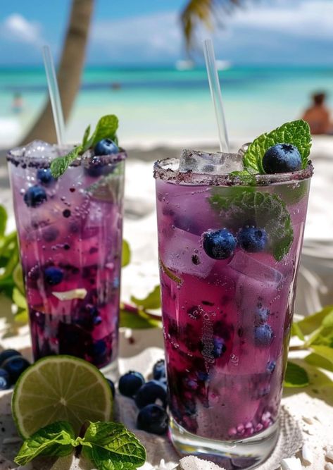 🍹 Tito's Blueberry Coconut Mojito 🥥

Dive into summer with our Tito's Blueberry Coconut Mojito, a refreshing twist on the classic mojito. This tropical delight combines the sweetness of blueberries, the creamy richness of coconut, and the crispness of Tito's vodka, all muddled with fresh mint and lime for a burst of flavor in every sip. Let's shake up some paradise vibes!

Ingredients:

1/2 cup fresh blueberries
1/4 cup shredded coconut
1/4 cup Tito's vodka
Juice of 2 limes
2 tablespoons agave Classic Mojito, Vineyard Vacation, Coconut Mojito, Ebook Promotion, Titos Vodka, Shredded Coconut, Fresh Mint, Non Alcoholic Drinks, Soft Drinks