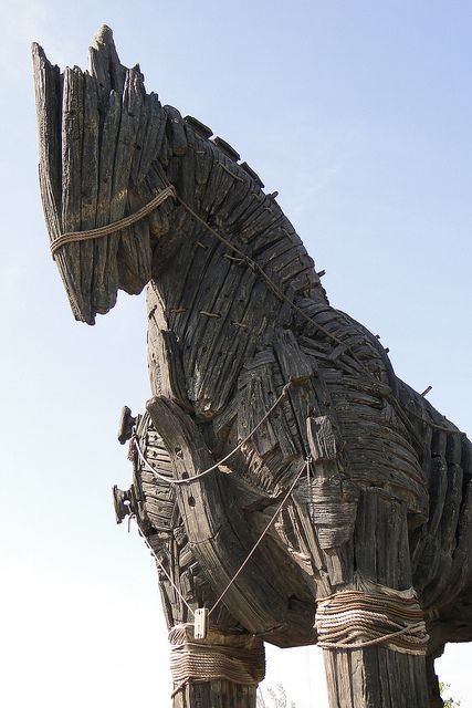 Replica of Trojan Horse - Canakkale, Turkey Horse Mosaic, Canakkale Turkey, Gladiator Tattoo, Turkey Places, Greece Athens, Trojan Horse, Kusadasi, Travel Greece, Wooden Horse