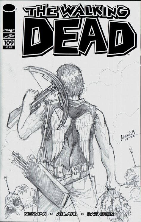 The Walking Dead #109 Sketch Cover (2014) Comic Art For Sale By Artist Zack Dolan at Romitaman.com Walking Dead Drawings, Walking Dead Comic, The Walkind Dead, Twd Comics, Walking Dead Art, Sketch Cover, Zombie Art, Comic Drawing, Bleach Manga