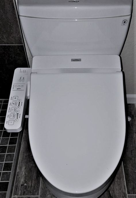 Bidet toilet seats are revolutionary. You will not see a toilet paper the same way after using a bidet or a bidet toilet seat. Apart from just cleansing, it is warm water feminine and posterior wash, warm air dryer, massage wash, heated toilet seat as well as nightlight. So how do you use a bidet seat, and which is the best one?  #bidettoiletseat #bestbidetseats #besttoilets #bidets Heated Bidet Toilet Seat, Bidets In Bathrooms, Happy Bidet, Arizona Houses, Guess Bathroom, Bidet Toilet Combo, Scottish Cottage, Bidet Toilet Attachment, Heated Toilet Seat