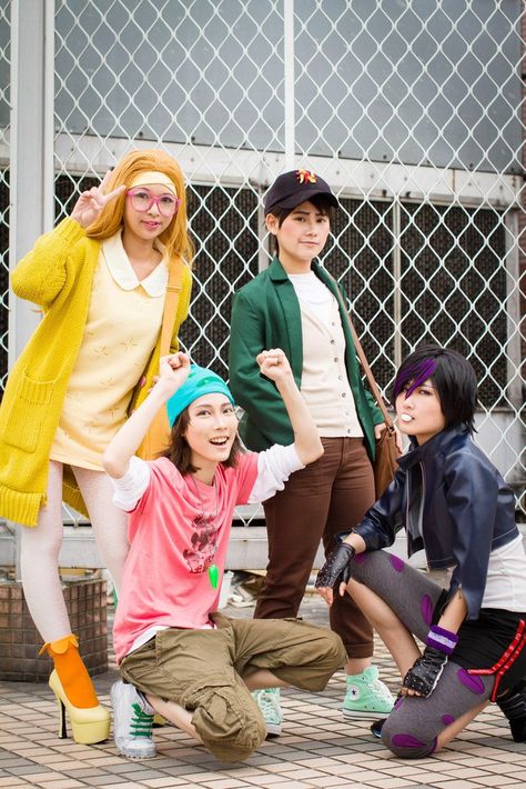 Gogo Big Hero 6 Costume, Big Hero 6 Cosplay, Big Hero 6 Costume, Big Hero 6 Characters, Group Cosplay, Tadashi Hamada, Gogo Tomago, Hiro Hamada, Disney Cosplay