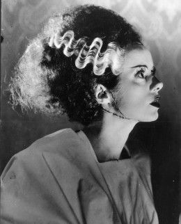 Actress Elsa Lanchester played Katy Nanna in Mary Poppins, but she also was the Bride of Frankenstein! Elsa Lanchester, The Bride Of Frankenstein, Star Actress, Famous Monsters, Horror Monsters, Frankenstein's Monster, Classic Horror Movies, Universal Monsters, Classic Monsters