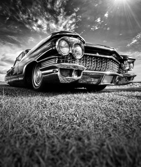 60s Muscle Cars, Мотоциклы Harley Davidson, Classic Car Photography, Classic Cars Chevy, Lowrider Art, Carros Vintage, Black And White Art Drawing, Lowrider Cars, White Car