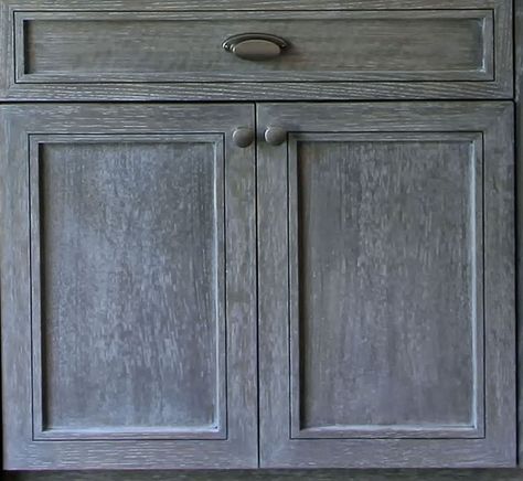 cerused oak example for bathroom cabinet Cerused Oak Cabinets Diy, Cerused Oak Kitchen, Cerused Oak Cabinets, Commercial Style Kitchen, Cerused Wood, Oak Kitchen Remodel, Blue Panels, Cerused Oak, Oak Kitchen Cabinets