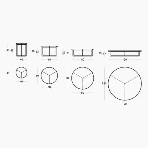 ROUND 2 round coffee table made of metal cm ø60x36h Round Coffee Table Dimensions, Big Round Coffee Table, Coffee Table Dimensions Cm, Cage Coffee Table, Coffee Table Measurements, Circle Coffee Table, Circle Coffee Tables, Round Metal Coffee Table, Circle Chair