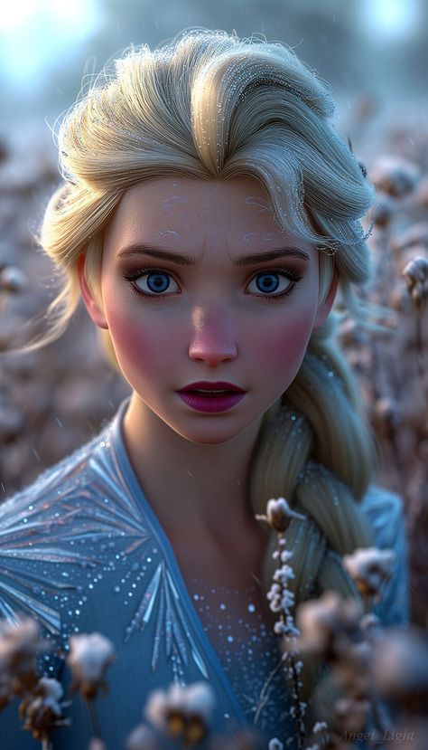 ArtStation - Elsa Disney Princess Enchanted Tales, Angel Light, Frozen Fan Art, Frozen Art, Frozen Pictures, Disney Princess Artwork, Disney Princess Fashion, Frozen Disney Movie, Cute Disney Pictures