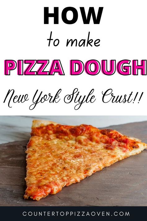 New Haven Style Pizza Dough Recipe, Pizza Dough Recipe New York Style, Jets Pizza Dough Recipe, New York Style Pizza Sauce Recipe, Ny Pizza Dough Recipe, Ny Style Pizza Dough, Ny Style Pizza Dough Recipe, New York Pizza Dough, New York Pizza Dough Recipe