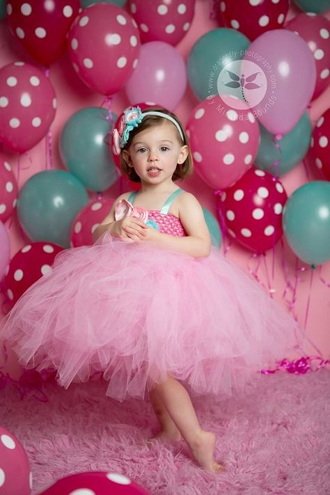 The Kinley Tutu Dress Pink Aqua Birthday 1st by KutieTuties, Toddler Birthday Pictures, Pirate Tutu, Birthday Shoots, 2nd Birthday Photos, Toddler Pictures, 1st Birthday Girl, Pink Tutu Dress, Birthday Photography, Toddler Birthday