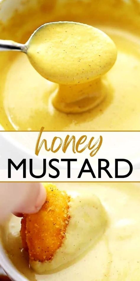 This easy homemade Honey Mustard Sauce recipe only needs 6 ingredients! You're only a few minutes away from making your favorite dipping sauce at home! Quiznos Honey Mustard Recipe, How To Make Honey Mustard, Bathtub Tiling, Homemade Honey Mustard Sauce, Honey Mustard Sauce Recipe, Mustard Sauce Recipe, Creamy Dipping Sauce, Breadcrumb Topping, Honey Mustard Recipes