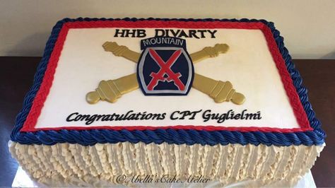 Change Of Command Cake, Promotion Ceremony, Military Cake, Promotion Party, Cake Stuff, Army Life, Army Wife, Military Life, Reception Ideas