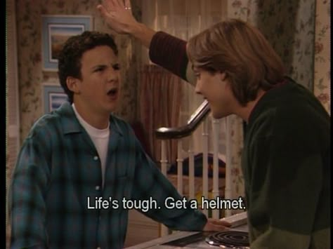 <b><i>Boy Meets World</i> taught us pretty much everything we need to know about life.</b> Here are 18 specific things. Boy Meets World Quotes, Cory And Topanga, Best Friend Poems, World Quotes, Senior Quotes, Disney Jokes, Boy Meets World, Images And Words, Tv Quotes