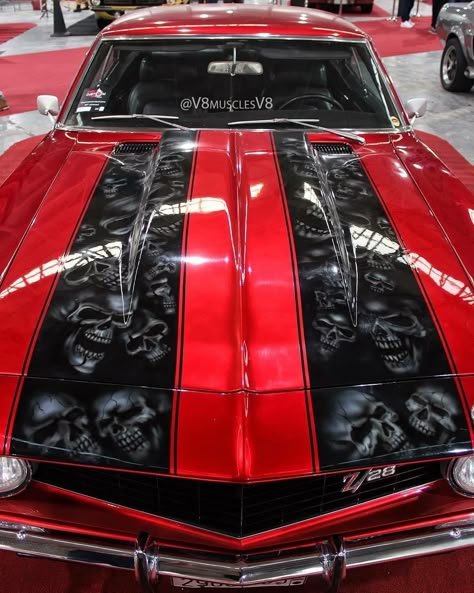 Car Paint Jobs, Custom Cars Paint, Chevy Muscle Cars, Custom Muscle Cars, Sweet Cars, Rat Rods, Pretty Cars, Us Cars, American Muscle Cars