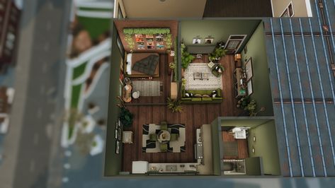 910 MEDINA STUDIO APARTMENT#1 | Patreon 910 Medina Studios Sims 4 Layout, Sims 4 910 Medina Studios, Sims Studio Apartment, Sims 4 Medina Studios, Studio Apartment Sims 4, Alto Apartments Sims 4, 910 Medina Studios Sims 4 Floorplan, Sims 4 Bachelor Pad, Sims 4 Studio Apartment