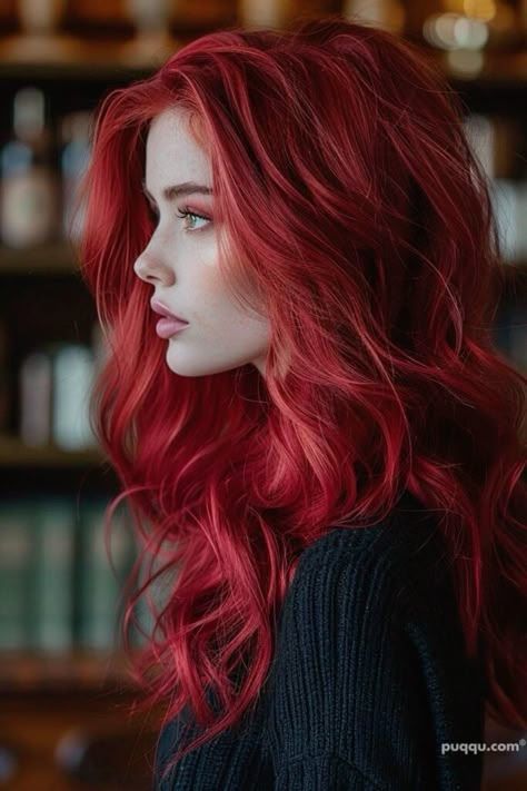 Red To Pink Hair, Color Ideas For Redheads, Strawberry Pink Hair, Red Hair Girl, Magenta Hair, Pastel Pink Hair, Extension Hair, Strawberry Blonde Hair, Girls With Red Hair