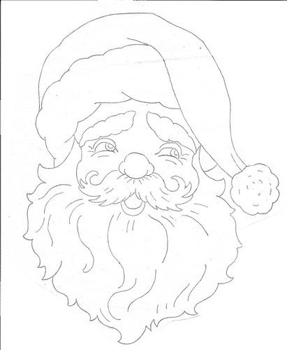 Santa Embroidery, Santa Paintings, Embroidery Christmas, Santa Face, Christmas Coloring, Christmas Drawing, Christmas Coloring Pages, Digi Stamps, Christmas Embroidery