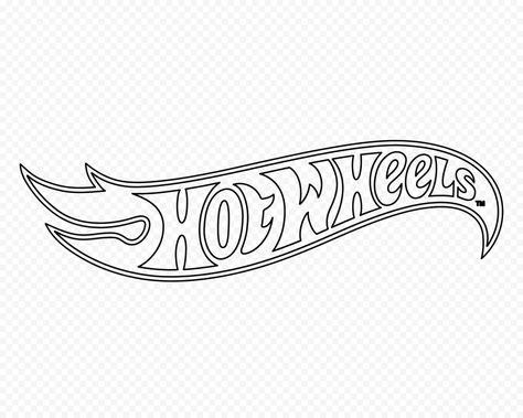 Hot Wheels Logo Printable, Hot Wheels Design, Hotwheels Logo Template, Hot Wheels Drawing, Hot Wheels Svg, Hot Wheels Tattoo, Hotwheels Logo, Wheel Tattoo, Logo Outline