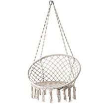 Check this out at Amazon Rope Hammock Chair, Indoor Swing Chair, Macrame Hammock Chair, Macrame Hanging Chair, Macrame Chairs, Macrame Hammock, Macrame Swing, Rope Hammock, Hanging Hammock Chair