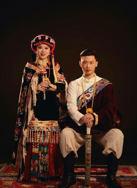 Tibetan Traditional Clothing, Tibetan Costume, Bhutanese Clothing, Tibetan Dress, Tibetan Clothing, Nepal Clothing, Clothing Men, Bhutan, My Heritage