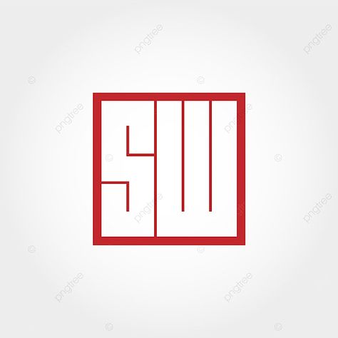 Sw Logo Design Letter, Sw Logo, Editing Studio, B Letter Logo, K Logos, S Logo Design, Graphic Design Tutorials Learning, Hotel Logo, Template Png