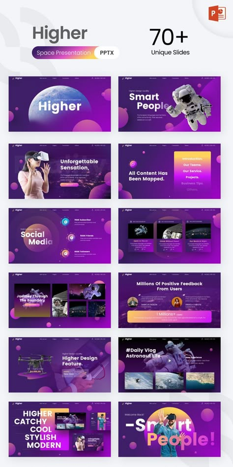 Space PowerPoint Presentation Template Presentation Slide Design, Creative Powerpoint Presentations, Presentation Slides Design, Professional Powerpoint Presentation, Presentation Design Layout, Business Powerpoint Presentation, Powerpoint Design Templates, Powerpoint Presentation Design, Ppt Design