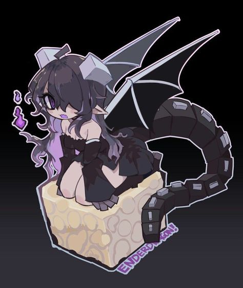 Minecraft Ender Dragon, Ender Dragon, Minecraft Comics, Minecraft Drawings, Minecraft Anime, Minecraft Characters, Amazing Minecraft, Minecraft Art, Minecraft Fan Art