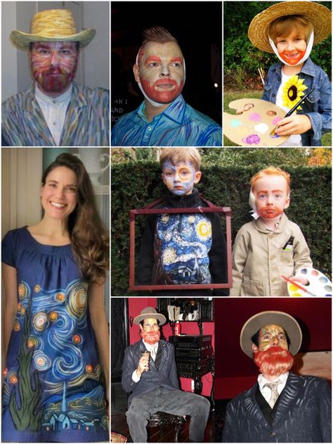 25 Amazing Ideas for Art History Halloween Costumes | Sartle - Rogue Art History History Halloween Costumes, Sew Halloween Costume, Painting Costume, Inspired Costumes, World Art Day, Twin Costumes, Spooky Halloween Costumes, Teacher Halloween Costumes, Henri De Toulouse Lautrec