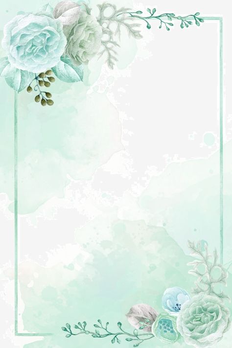 Light green, hand painted, spring new, flower, spring, wireframe background, spring is coming, flowers, on new Green Floral Background, Floral Green Background, Flower Background Green, Light Blue Floral Background, Light Green Invitation Template, Frame Floral, Watercolor Flower Background, Watercolor Flower, New Background Images