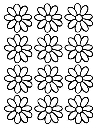 Daisy Coloring Pages – coloring.rocks! Aesthetic Flower Coloring Pages, Daisy Coloring Pages Free Printable, Cute Coloring Pages Aesthetic, Daisy Flower Drawing, Flower Templates Printable Free, Coloring Rocks, Flower Colouring In, Daisy Drawing, Flower Coloring Sheets