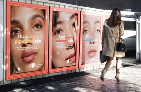 YoungShand, Blis Technologies launch Unconditional Skin campaign Skin Campaign, Copywriting Ads, Launch Campaign, Street Marketing, Beauty Ad, Type Foundry, Brand Campaign, Skincare Brand, Branding Materials