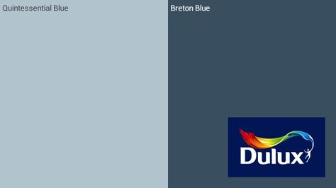 Dulux Quintessential Blue, Dulux Blue Grey Paint, Dulux Blue, Blue Grey Paint, Boys Bedroom Makeover, Blue Gray Paint, Dulux Paint, Grey Paint, Boys Bedroom