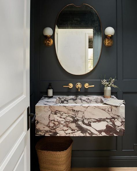 #clientcanyoncool hashtag on Instagram • Photos and Videos Marble Sink, Modern Bathroom Sink, Powder Room Design, Marble Sinks, Powder Rooms, Amber Interiors, Marble Bathroom, Marble Design, Beautiful Bathrooms