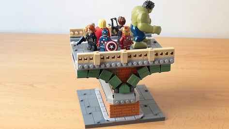 Avengers, assemble! Avengers Assemble Scene, Lego Minifigure Display, Lego Elves, Lego Juniors, Avengers 1, Lego Jurassic World, Lego Custom Minifigures, Lego Games, Lego Dimensions