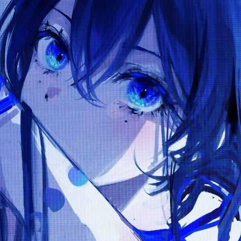 Blue Aesthetic Anime Pfp, Dark Blue Anime Icons, Blue Anime Icons Aesthetic, Pfp Blue Anime, Blue Icons Anime, Anime Pfp Blue, Blue Pfp Aesthetic, Blue Aesthetic Pfp, Dark Blue Pfp