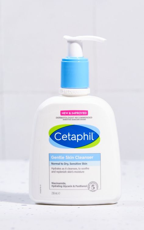 Cetaphil Gentle Skin Cleanser is a daily face and body cleanser for sensitive, normal or dry skin. Its friendly formula is clinically proven to remove dirt, makeup and impurities while preserving the skin's natural moisture barrier. Made with Glycerin, Niacinamide and Panthenol it gently cleanses without causing dryness. Leaves skin feeling soft, smooth and healthy-looking. Cetaphil defends against the 5 signs of skin sensitivity.p]:!mb-0inch>Brand: CetaphilCategory: BeautyProduct type: Facial CleanserColour: Clear Cleanser Dry Skin, Cetaphil Gentle Skin Cleanser, Dirt Makeup, Get Clear Skin, Gentle Skin Cleanser, Skin Cleanser, Sensitive Skin Care, Skin Cleanser Products, Dermatologist Recommended