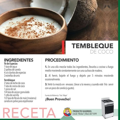 Tembleque Puerto Rico Receta, Puerto Rican Tembleque Recipe, Authentic Coquito Recipe, Latin Desserts, Coquito Recipe, Recetas Puertorriqueñas, Cinnamon Roll Recipe Homemade, Puerto Rico Food, Boricua Recipes