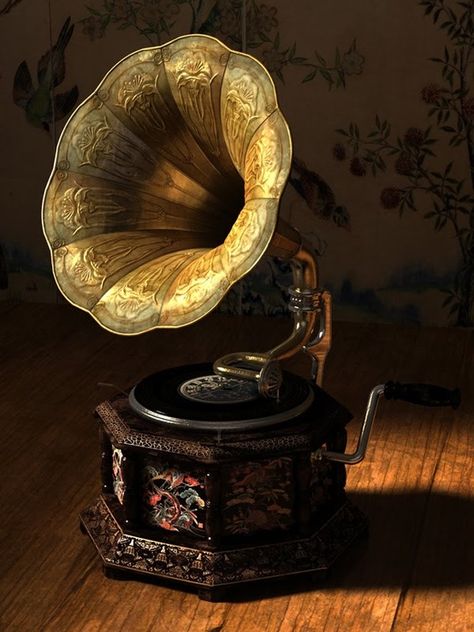 Gramophone...must have one day! The only music player that brings justice to Jazz ♥ Old Record Player, Radio Vintage, Black And White Photograph, Record Players, Vintage Records, Vintage Radio, Record Player, Vintage Love, Victorian Era