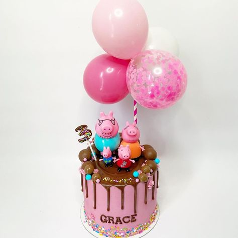 Muddy Puddle Cake, Peppa Pig Drip Cake, Pepa Pig Cake Girls, Peppa Pig Muddy Puddle Cake, Cake Pepa Pig Girl, Baby Mickey Mouse Cake, Peppa Pig Cake Muddy Puddles, Peppa Pig Muddy Puddles, Peppa Pig Birthday Cake Muddy Puddles