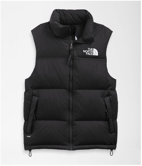 North Face Nuptse Vest, Nuptse Vest, Core Clothes, The North Face 1996 Retro Nuptse, The North Face 1996, North Face 1996, North Face Nuptse, Vests Mens, Ripstop Fabric