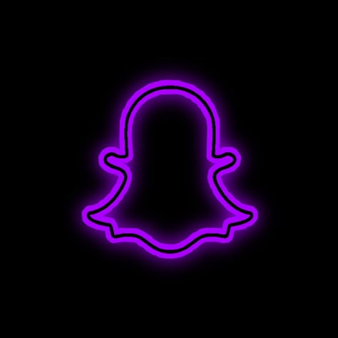 Neon Purple And Black App Icons, Neon Purple Snapchat Icon, Neon Purple Facetime Icon, Purple Neon App Logos, Snapchat Logos, Neon Purple Icons, Purple Neon App Icons, Purple Snapchat Icon, Neon Purple Aesthetic Icon