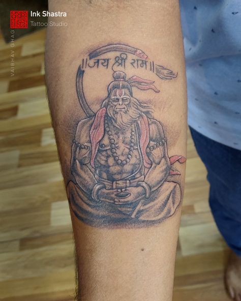 Hanuman jayshreeram shreeram ram demigod hindu mythology ramayan remeyana god monkeygod tattoo art inkshastra inked creative Jay Shree Ram, Shree Ram, Tattoo Work, Tattoo Studio, Jay, Ram, Tattoos, Iphone, Quick Saves