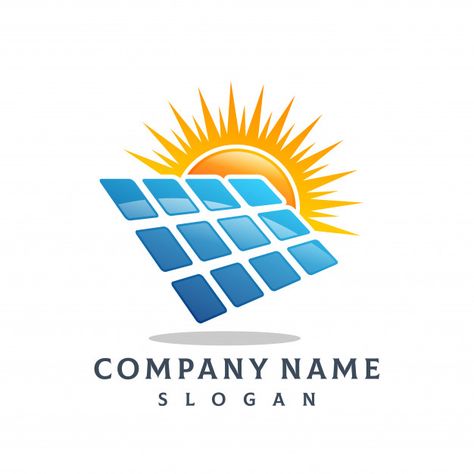 Solar panel logo | Premium Vector #Freepik #vector #logo #business #technology #icon Solar Panel Logo, Birthday Message For Daughter, Energy Logo Design, Sun Panels, Solar Logo, Solar Products, Future Energy, Energy Logo, Solar Companies